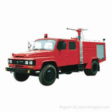 Fire Truck, Uses Two-ton Potted BC or ABC Dry Powder